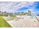 Enjoy a game of shuffleboard in this well maintained area at 4501 S Atlantic Ave # 1210, New Smyrna Beach, FL 32169