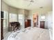 Spacious bedroom with large windows and built-in desk at 2700 N Peninsula Ave # 536, New Smyrna Beach, FL 32169
