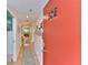 Bright condo entryway with starfish rug and access to living spaces at 3001 S Atlantic Ave # 502, New Smyrna Beach, FL 32169