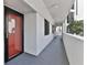 Building hallway with access to condo unit 502 at 3001 S Atlantic Ave # 502, New Smyrna Beach, FL 32169