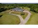 Single story home with circular driveway and large lot at 756 Bay Dr, New Smyrna Beach, FL 32168