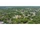 Aerial view of a residential neighborhood showcasing houses nestled amongst lush greenery at 1328 Needle Palm Dr, Edgewater, FL 32132