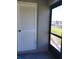 Screened lanai with storage closet and water view at 2100 N Peninsula Ave # 1050, New Smyrna Beach, FL 32169