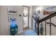 Entryway with stairs, artwork, and decorative accents at 5090 Riverside Dr # 105, Port Orange, FL 32127