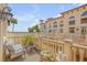 Relaxing balcony with seating area and waterfront view at 5090 Riverside Dr # 105, Port Orange, FL 32127