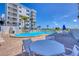 Enjoy the refreshing pool and patio seating at 5301 S Atlantic Ave # 630, New Smyrna Beach, FL 32169