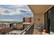 Balcony with ocean view and comfortable seating at 4139 S Atlantic Ave # B204, New Smyrna Beach, FL 32169