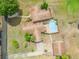 Home with pool and detached garage at 299 W Hickory Ave, Oak Hill, FL 32759