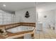 Bathroom with corner jacuzzi tub and double vanity at 299 W Hickory Ave, Oak Hill, FL 32759