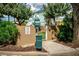 Designated pet area with waste bags at 2401 S Atlantic Ave # D304, New Smyrna Beach, FL 32169