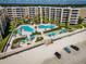 Beachfront property with multiple pools, ample seating, and beach access at 2401 S Atlantic Ave # D304, New Smyrna Beach, FL 32169