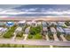 Oceanfront homes and beach views from above at 6368 S Atlantic Ave, New Smyrna Beach, FL 32169