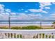 Oceanfront view from a deck with beach and ocean visible at 6368 S Atlantic Ave, New Smyrna Beach, FL 32169