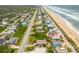 Oceanfront lot with neighboring houses and beach access at 6368 S Atlantic Ave, New Smyrna Beach, FL 32169