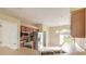 Modern kitchen featuring stainless steel appliances and ample cabinetry at 117 Opal Hill Cir, Daytona Beach, FL 32124