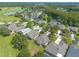 Aerial view of houses and golf course at 117 Opal Hill Cir, Daytona Beach, FL 32124