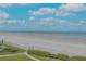 Scenic view of expansive beach from condo at 1111 Hill St # U3, New Smyrna Beach, FL 32169