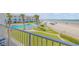 Relaxing pool area steps from the beach at 1111 Hill St # U3, New Smyrna Beach, FL 32169