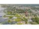 Property location shown in relation to nearby streets and waterways at 119 Hardin Pl, Edgewater, FL 32132