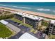 Oceanfront condo building with parking and stunning ocean views at 3180 Ocean Shore Blvd # 208, Ormond Beach, FL 32176