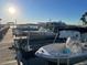 View of a marina with several boats and docks at 2100 N Peninsula Ave # 1150, New Smyrna Beach, FL 32169