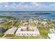 Aerial view of condo complex by the water at 3750 S Atlantic Ave # 180, Daytona Beach Shores, FL 32118