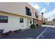 Exterior view of building, showing multiple units and parking at 3750 S Atlantic Ave # 180, Daytona Beach Shores, FL 32118