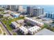 Aerial view of condo complex near the beach at 3750 S Atlantic Ave # 180, Daytona Beach Shores, FL 32118