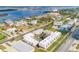 Aerial view of condo complex near waterway at 3750 S Atlantic Ave # 180, Daytona Beach Shores, FL 32118