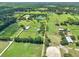 Wide aerial view of the property and surrounding area at 3650 Pepper Ln, New Smyrna Beach, FL 32168
