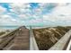 Wooden walkway leads to a pristine beach at 4650 Links Village Dr # D-501, Ponce Inlet, FL 32127