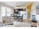 Open living space with dining area and kitchen views at 406 Bouchelle Dr # 206, New Smyrna Beach, FL 32169
