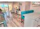 Bright living room with ocean view, comfortable seating, and hardwood floors at 4175 S Atlantic Ave # 4120, New Smyrna Beach, FL 32169