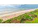 Beachfront view showing sandy beach and ocean waves at 5301 S Atlantic Ave # 52, New Smyrna Beach, FL 32169