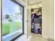 Well-organized storage room with beach essentials at 2100 N Peninsula Ave # 1150, New Smyrna Beach, FL 32169
