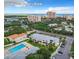 Aerial view of condo community near beach and park at 2100 N Peninsula Ave # 1150, New Smyrna Beach, FL 32169