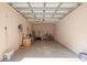 Spacious garage with ample storage space and room for a bicycle at 424 Luna Bella Ln # 433, New Smyrna Beach, FL 32168
