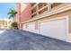 Attached garage with additional storage shelving at 424 Luna Bella Ln # 433, New Smyrna Beach, FL 32168