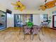 Relaxing covered patio with seating area and pool view at 1780 Otisco Way, Winter Springs, FL 32708
