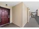 Building hallway with access to condo unit at 4139 S Atlantic Ave # B103, New Smyrna Beach, FL 32169