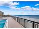 Relaxing rooftop pool with stunning ocean views at 4139 S Atlantic Ave # B103, New Smyrna Beach, FL 32169