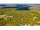 Aerial view of property lines encompassing a home in a wooded area at 4660 Holly Rd, New Smyrna Beach, FL 32168