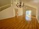 Spacious living area with hardwood floors, high ceilings and lots of natural light at 101 Braeburn Cir, Daytona Beach, FL 32114