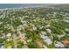 Wide aerial view of home near beach at 412 S Peninsula Ave, New Smyrna Beach, FL 32169