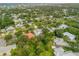 Aerial showcasing home and surrounding area at 412 S Peninsula Ave, New Smyrna Beach, FL 32169
