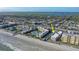 Aerial view of the condo building near the beach at 3509 S Atlantic Ave # 209, New Smyrna Beach, FL 32169