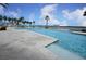Large community pool and spa with water views at 241 Riverside Dr # 510, Holly Hill, FL 32117