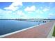 Community dock with walkway and water access at 241 Riverside Dr # 510, Holly Hill, FL 32117