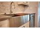 Modern farmhouse sink with sleek faucet at 101 N Riverside Dr # 4140, New Smyrna Beach, FL 32168