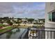 Stunning view of the waterfront from a balcony at 101 N Riverside Dr # 4140, New Smyrna Beach, FL 32168